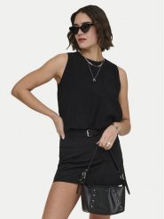 ONLY Top Aris 15364287 Czarny Loose Fit. Czarne topy damskie Only, l, bez wzorów, z wiskozy, bez ramiączek. Za 129.99 zł.
