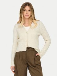 ONLY Kardigan Katia 15310902 Beżowy Regular Fit. Brązowe kardigany damskie Only, xs, bez wzorów, z syntetyku. Za 169.99 zł.