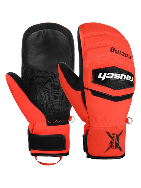 Reusch Rękawiczki funkcyjne "Worldcup Warrior" w kolorze pomarańczowym rozmiar: 4,5. Pomarańczowe rękawiczki dziecięce REUSCH, ze skóry, bez ramiączek. Za 327.87 zł.