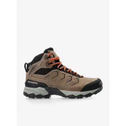 Buty turystyczne męskie Scarpa Moraine Mid Pro Gtx. Brązowe buty trekkingowe męskie Scarpa, bez zapięcia, trekkingowe. Za 744.99 zł.
