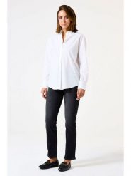 Garcia Dżinsy "Celia" - Regular fit - w kolorze czarnym rozmiar: W30. Czarne jeansy damskie Garcia, z podwyższonym stanem. Za 217.99 zł.