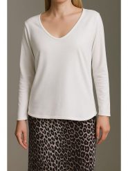 Cotton Candy Koszulka w kolorze białym rozmiar: S. Białe bluzki damskie Cotton Candy, s, bez wzorów, bez kołnierzyka, bez ramiączek. Za 96.14 zł.