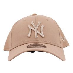 Czapki New Era Model League Essential 9f Osfm Kolor Beżowy. Brązowe czapki męskie New Era, bez wzorów, z tkaniny, sportowe. Za 156.50 zł.