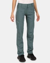 Damskie spodnie outdoorowe Kilpi LAGO-W. Zielone spodnie materiałowe damskie Kilpi, bez wzorów, z materiału. Za 292.95 zł.