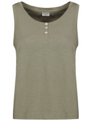 Eight2Nine Top w kolorze khaki rozmiar: XS. Brązowe topy damskie Eight2Nine, xs, bez wzorów, z bawełny, bez kołnierzyka. Za 30.71 zł.