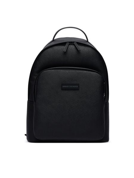 Armani Exchange Plecak XM003156 AF26659 MC043 Czarny. Czarne plecaki męskie Armani Exchange, bez wzorów, ze skóry. Za 754.99 zł.