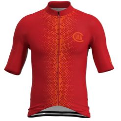 Koszulka rowerowa męska Unica czerwona. Czerwone t-shirty sportowe męskie C-LAB, m, bez ramiączek, rowerowe. Za 329.17 zł.