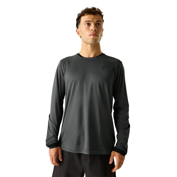 T-shirt Męski Z Długim Rękawem Trackstand Ace. Zielone koszulki męskie z długim rękawem Dare 2b, l, bez wzorów, z elastanu, bez kołnierzyka. Za 148.99 zł.