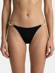 Guess Dół od bikini E6GO00 KF412 Czarny. Czarne bikini damskie Guess, z aplikacjami. Za 299.99 zł.