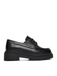 G-Star Raw Półbuty EO-MELEK-25FW28 Czarny. Czarne półbuty damskie G-Star, bez wzorów, ze skóry, retro, bez obcasa, na płaskiej podeszwie. Za 209.99 zł.
