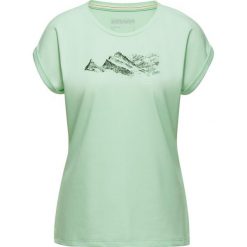Koszulka sportowa damska Mammut Mountain. Zielone bluzki sportowe damskie Mammut, s, bez kołnierzyka, bez ramiączek. Za 199.99 zł.