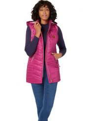 WITT WEIDEN Kamizelka pikowana w kolorze różowym rozmiar: 40. Różowe kamizelki damskie WITT WEIDEN, ze skóry. Za 87.19 zł.