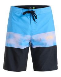 Spodenki boardshort dla Mężczyzn EVERYDAY STRAIGHT 20" Niebieski. Niebieskie kąpielówki męskie Quiksilver, m, bez wzorów, z materiału, do pływania. Za 201.30 zł.