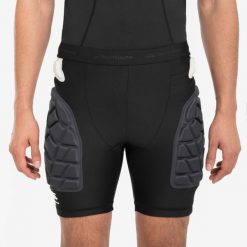 Podspodenki ochronne do rugby męskie Decathlon | Canterbury R500. Czarne bokserki męskie OFFLOAD, bez wzorów, z elastanu. Za 159.99 zł.
