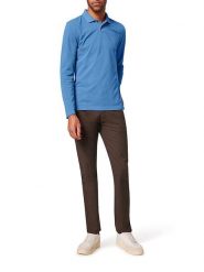 Pierre Cardin Koszulka polo w kolorze niebieskim rozmiar: XXL. Niebieskie koszulki polo męskie Pierre Cardin, xxl, bez wzorów, z bawełny, bez ramiączek. Za 149.95 zł.