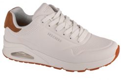 Buty sportowe męskie Skechers Uno Suited On Air. Białe buty sportowe na co dzień męskie Skechers, z materiału, bez zapięcia, trekkingowe. Za 299.99 zł.