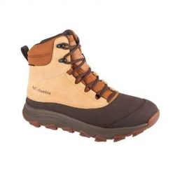 Buty trekkingowe męskie Columbia Expeditionist Shield. Brązowe buty trekkingowe męskie Columbia, z materiału, za kostkę, bez zapięcia. Za 509.99 zł.