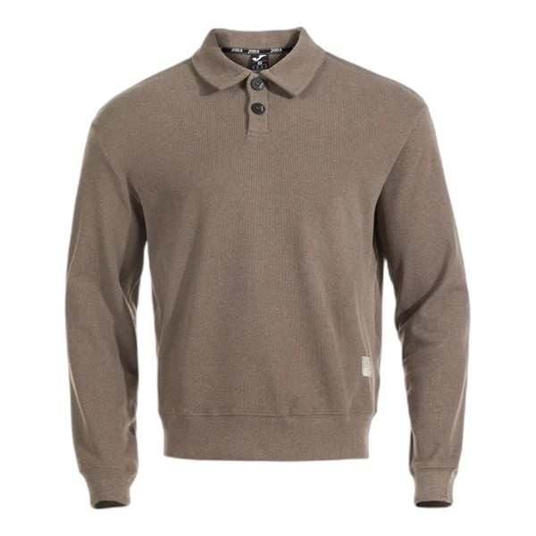 Koszulka polo z długim rękawem Joma Mimetic. Brązowe koszulki polo męskie Joma, m, bez wzorów, z bawełny, bez ramiączek. Za 149.00 zł.
