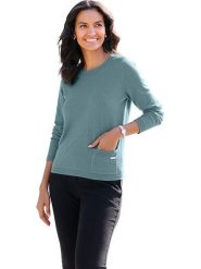 WITT WEIDEN Wełniany sweter w kolorze niebieskim rozmiar: 44. Niebieskie swetry klasyczne damskie WITT WEIDEN, z wełny, bez kołnierzyka. Za 78.28 zł.