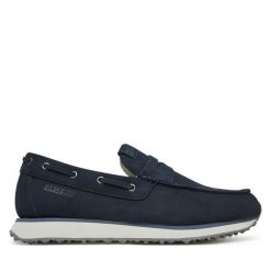 Mokasyny Napapijri. Niebieskie mokasyny męskie Napapijri. Za 309.99 zł.