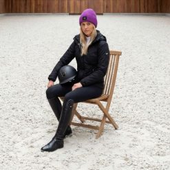 Czapka jeździecka GALOP WEAR z angorą i kaszmirem. Fioletowe czapki męskie GALOP WEAR, bez wzorów, z kaszmiru, klasyczne. Za 159.00 zł.