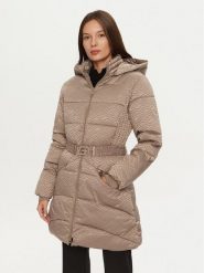 Guess Płaszcz zimowy Seline W4BL58 WGL72 Brązowy Regular Fit. Brązowe płaszcze damskie Guess, na zimę, xs, z aplikacjami, z syntetyku. Za 629.99 zł.
