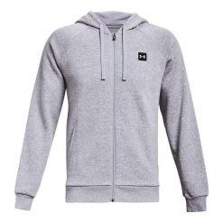 Męska Bluza Z Kapturem Rival Fleece Full Zip. Szare bluzy z kapturem męskie Under Armour, m. Za 327.99 zł.