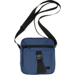 Torebka Granatowa z Regulowanym Paskiem, Listonoszka, Zapinana na Zamek -Pako Jeans. Niebieskie saszetki męskie Pako Jeans, z jeansu. Za 45.00 zł.