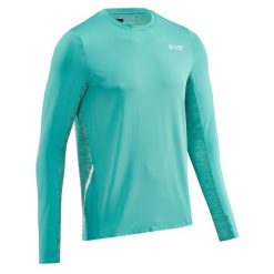 Koszulka sportowa z długim rękawem CEP męska. Czerwone t-shirty sportowe męskie CEP, l, bez ramiączek, na fitness i siłownię. Za 199.00 zł.