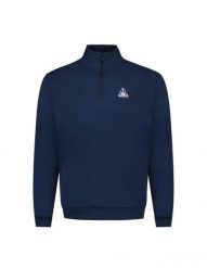 Bluza dresowa 1/4 zip Le Coq Sportif Essentiel N°1. Niebieskie bluzy z kapturem męskie Le Coq Sportif, xl, z bawełny. Za 339.15 zł.