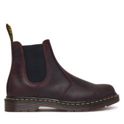 Sztyblety Dr. Martens. Czerwone sztyblety męskie Dr. Martens, bez zapięcia. Za 949.99 zł.