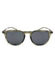 Hugo Boss Męskie okulary przeciwsłoneczne w kolorze oliwkowo-granatowym rozmiar: 52. Brązowe okulary przeciwsłoneczne męskie Hugo Boss, z tworzywa sztucznego. Za 295.99 zł.