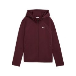 Damska rozpinana bluza Evostripe z kapturem PUMA Ruby Shimmer Red. Czerwone bluzy z kapturem damskie Puma. Za 349.00 zł.