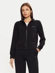 Guess Bluza V5RQ17 KCOB2 Czarny Regular Fit. Czarne bluzy bez kaptura damskie Guess, s, z wiskozy. Za 199.99 zł.