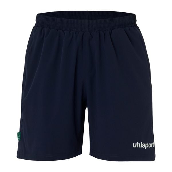 Szorty Uhlsport Essential Evo. Niebieskie szorty damskie UHLSPORT, bez wzorów, sportowe. Za 194.00 zł.