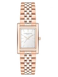 Liebeskind Zegarek kwarcowy w kolorze różowozłotym rozmiar: onesize. Czerwone, analogowe zegarki damskie Liebeskind, ze stali. Za 347.99 zł.