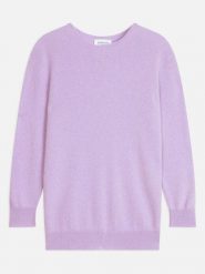 AUTHENTIC CASHMERE Kaszmirowy sweter "Estaris" w kolorze lawendowym rozmiar: XXL. Różowe swetry klasyczne damskie AUTHENTIC CASHMERE, xxl, z kaszmiru, bez kołnierzyka. Za 361.99 zł.
