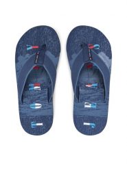 Tommy Jeans Japonki Tjm Elevated Beach Sandal EM0EM01561 Niebieski. Niebieskie klapki i japonki męskie Tommy Jeans, z jeansu. Za 99.99 zł.