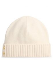 LAUREN RALPH LAUREN Czapka 454P04510003 Écru. Białe czapki zimowe damskie Lauren Ralph Lauren, z wełny. Za 419.99 zł.