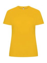 Clique Basic-T Women Dopasowany T-shirt bawełniany. Żółte t-shirty damskie CLIQUE, m, bez wzorów, z bawełny, bez kołnierzyka. Za 97.35 zł.