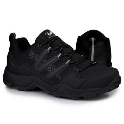 Buty męskie trekkingowe DK SPIRIT. Czarne buty trekkingowe męskie DK, z materiału, bez zapięcia, trekkingowe. Za 159.00 zł.