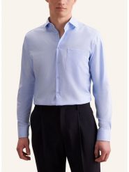 Seidensticker Koszula w kolorze błękitnym rozmiar: 43. Niebieskie koszule męskie Seidensticker, bez wzorów, z bawełny, bez kołnierzyka, bez ramiączek. Za 120.95 zł.