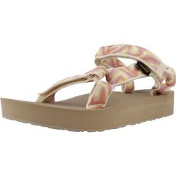 Sandały TEVA W MIDFORM UNIVER Brązowy. Brązowe obuwie trekkingowe damskie Teva, bez wzorów, z tkaniny, bez obcasa. Za 262.99 zł.