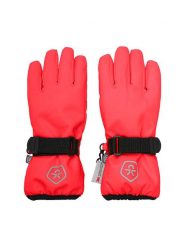 Color Kids Rękawiczki funkcyjne w kolorze czerwono-różowym rozmiar: 104-116. Czerwone rękawiczki dziecięce Color Kids, ze skóry, bez ramiączek. Za 87.40 zł.