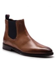 JOOP! Sztyblety Kleitos 4140004162 Brązowy. Brązowe sztyblety męskie Joop!, ze skóry, bez zapięcia. Za 639.99 zł.