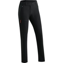 Spodnie damskie Maier Sports Lulaka Loop. Czarne spodnie materiałowe damskie Maier Sports, bez wzorów, z materiału. Za 450.45 zł.