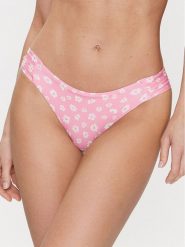 Guess Dół od bikini E3GO14 MC04R Różowy. Czerwone bikini damskie Guess, z aplikacjami. Za 149.99 zł.