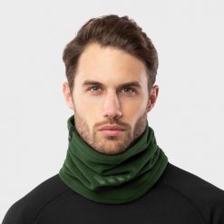 Termiczny komin do sportów zimowych męski SIROKO Blunt Green. Zielone szaliki męskie SIROKO, na zimę, bez wzorów. Za 106.00 zł.