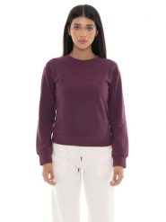 Bluza zimowa Leone 1947 Never Without Damen z Rundhalsausschnitt. Czerwone bluzy bez kaptura damskie LEONE 1947 APPAREL, m, z bawełny. Za 294.70 zł.