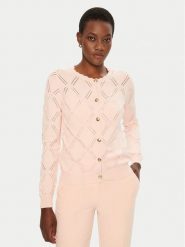 Marciano Guess Kardigan 5RGR22 5857Z Różowy Regular Fit. Czerwone kardigany damskie Marciano Guess, s, z aplikacjami, z syntetyku. Za 509.99 zł.
